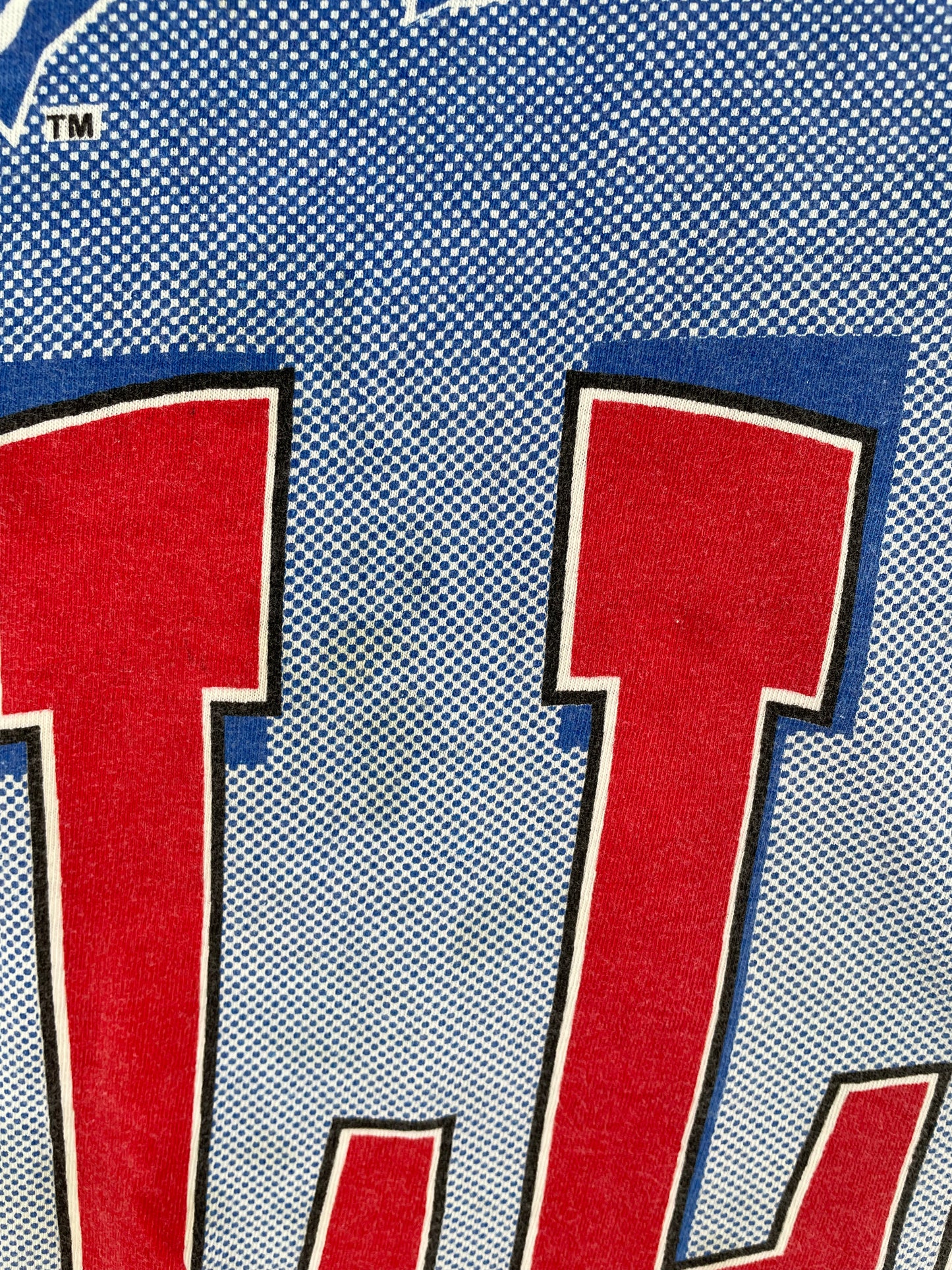 90's BUFFALO BILLS Made in USA Size XL Vintage NFL T- Shirt / A1932