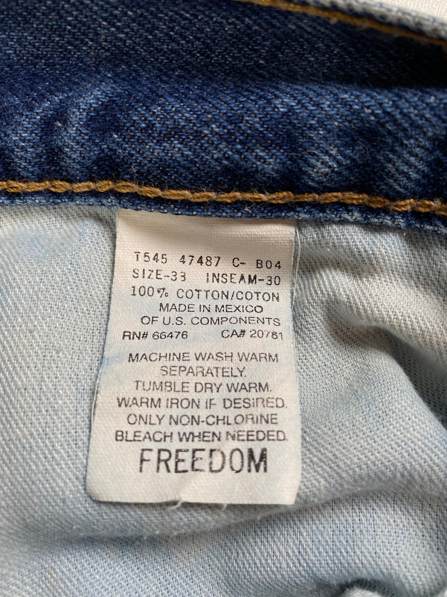 90's TOMMY JEANS Size W32xL29 Vintage Denim Pants / E1497P