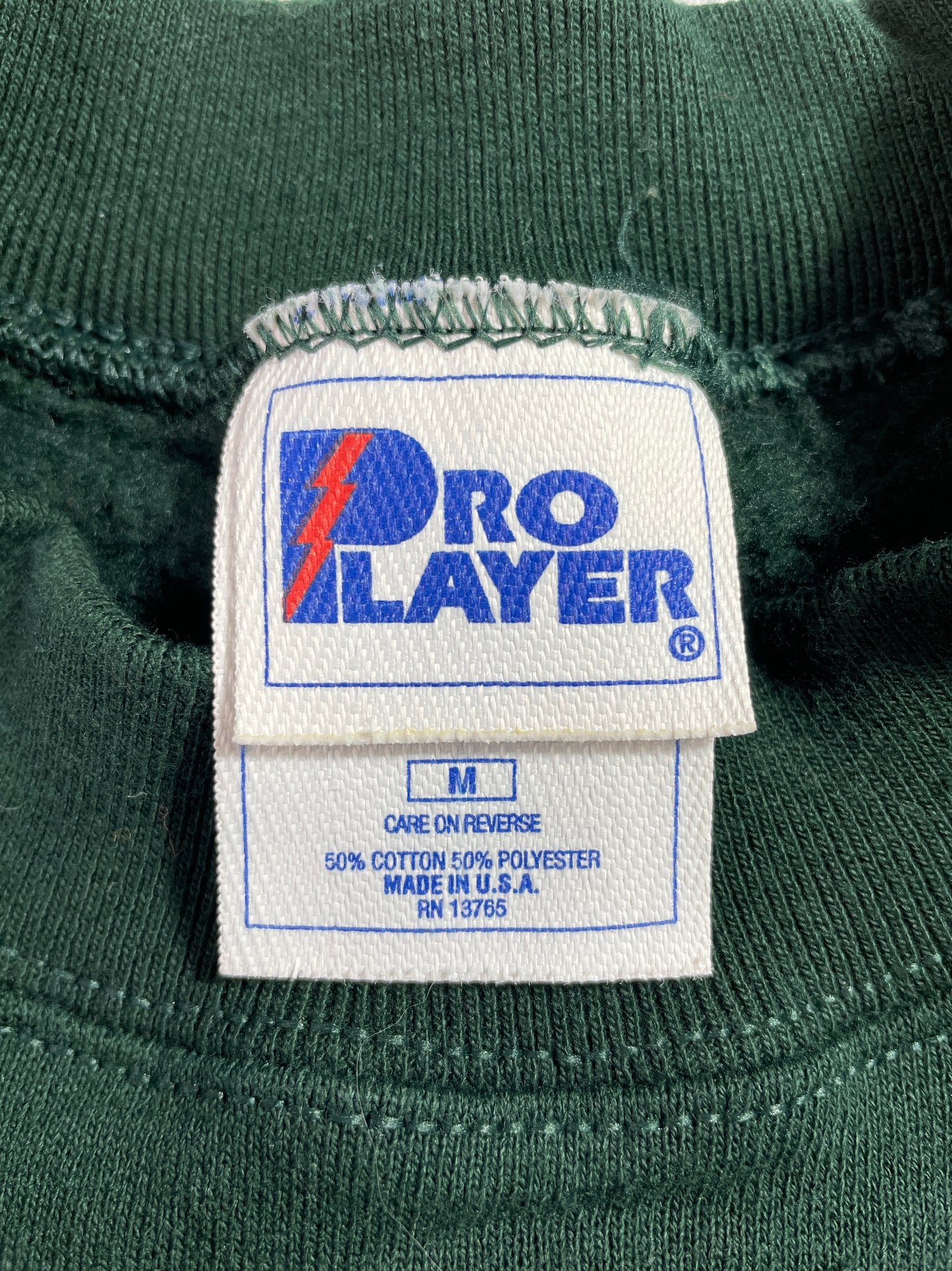 90's GREEN BAY PACKERS Made in USA Size M Vintage NFL Sweat-Shirt / E5751S