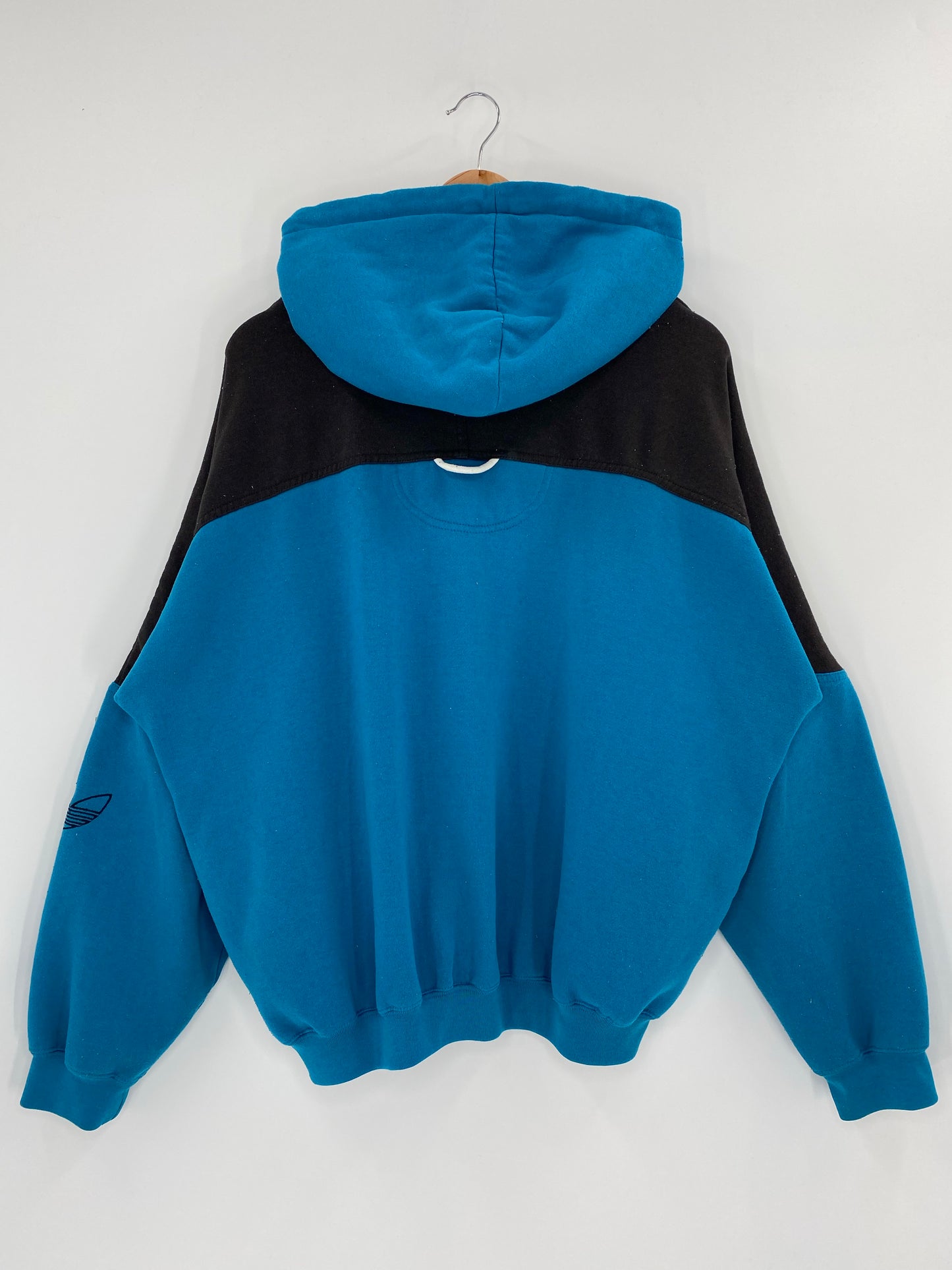 90’s ADIDAS Size L Vintage Hoodie Sweat-Shirt / K4665