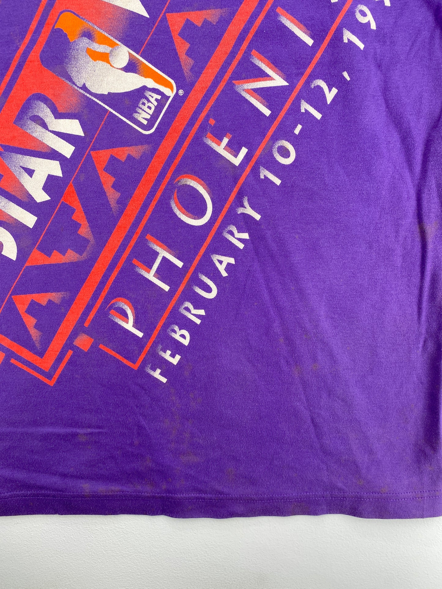 1994 STARTER x ALL STAR WEEKEND PHOENIX Size L Vintage NBA Polo-Shirt / A5765