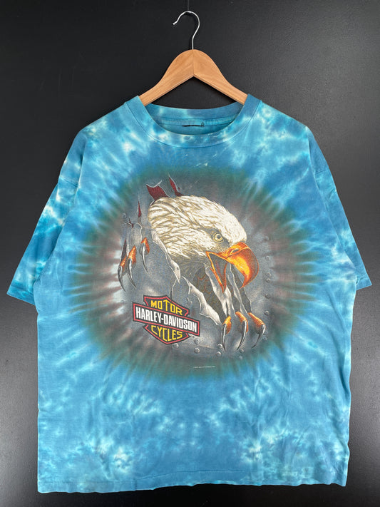 1994 HARLEY DAVIDSON Size Approx.XL Vintage T-shirt / E6531T