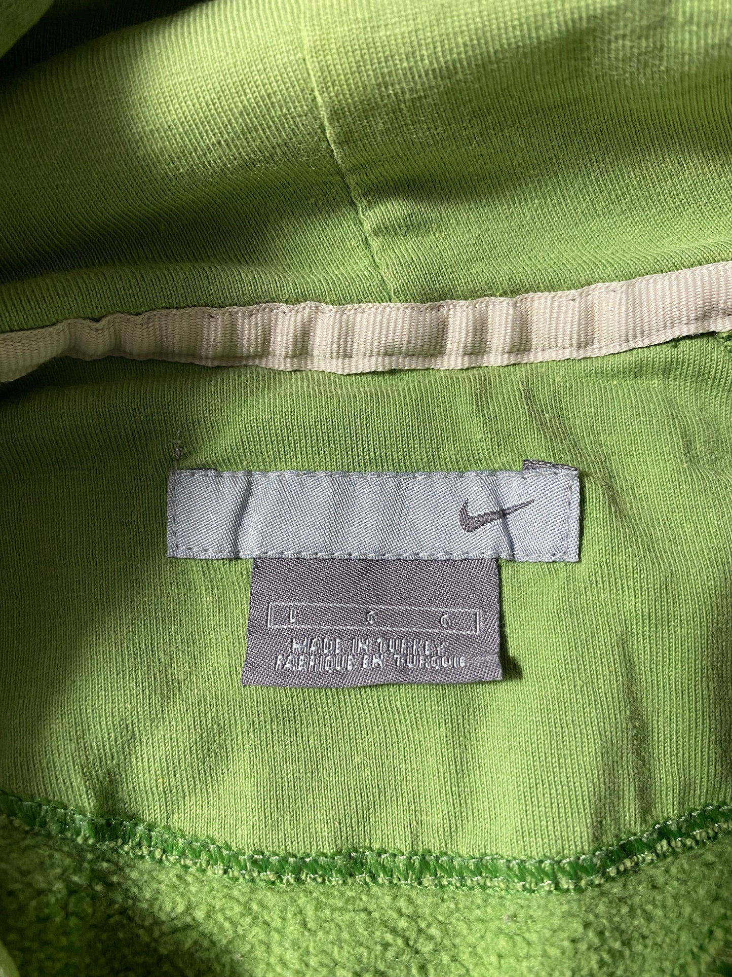 00' NIKE LOGO Size L Vintage Hoodie Sweat- Shirts / K4385