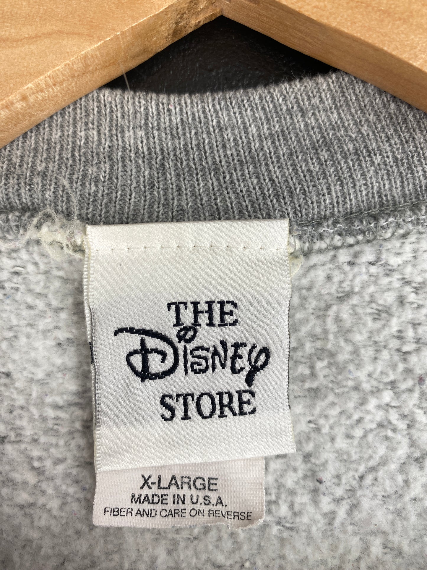 00' DISNEY EEYORE Made in USA Size XL Vintage Sweat-shirt / A5295