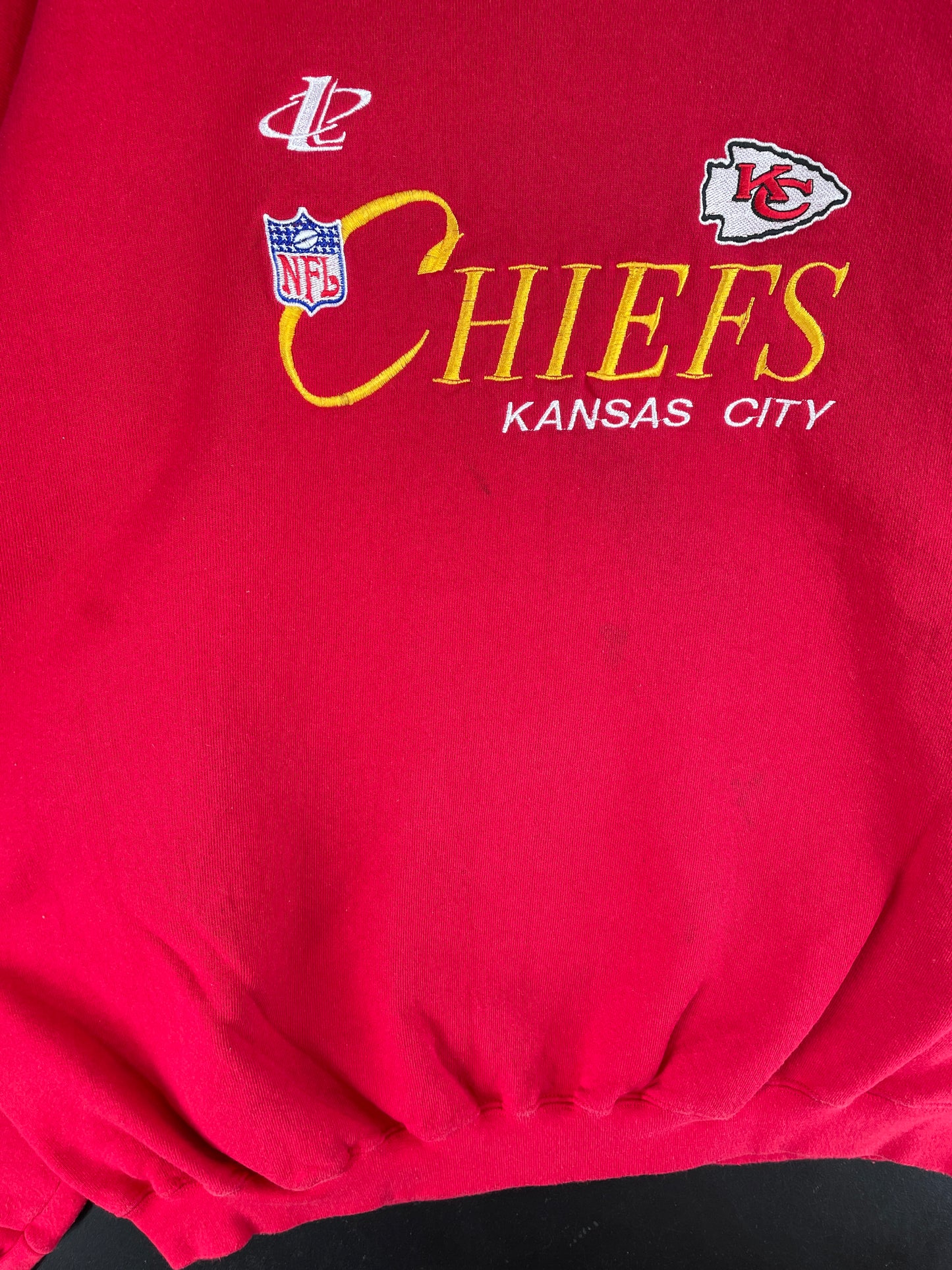 Vintage KANSAS CITY CHIEFS Size XXL Vintage NFL Sweat-shirt / E13