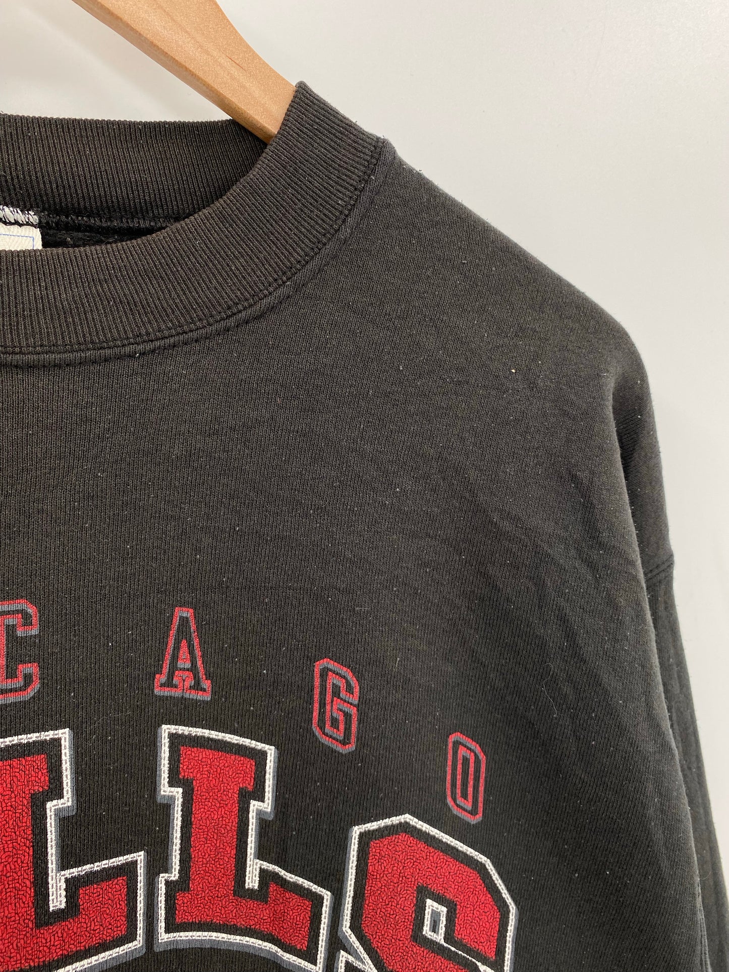 90’s CHICAGO BULLS Made in USA Size L NBA Sweat-Shirt/ K7783