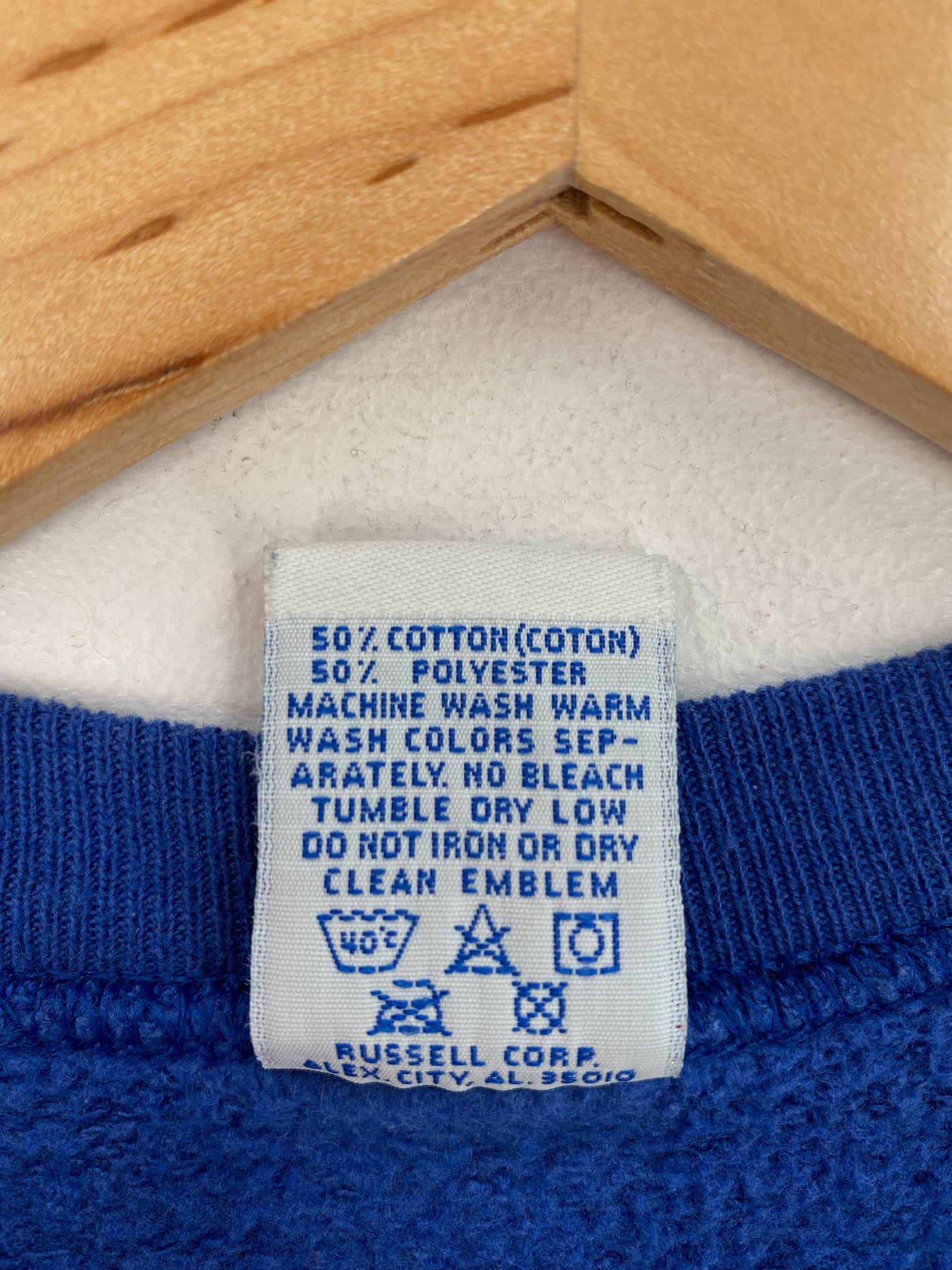 1993 NEW YORK GIANTS Made in USA Size XL Vintage NFL Sweat-Shirt / A5842