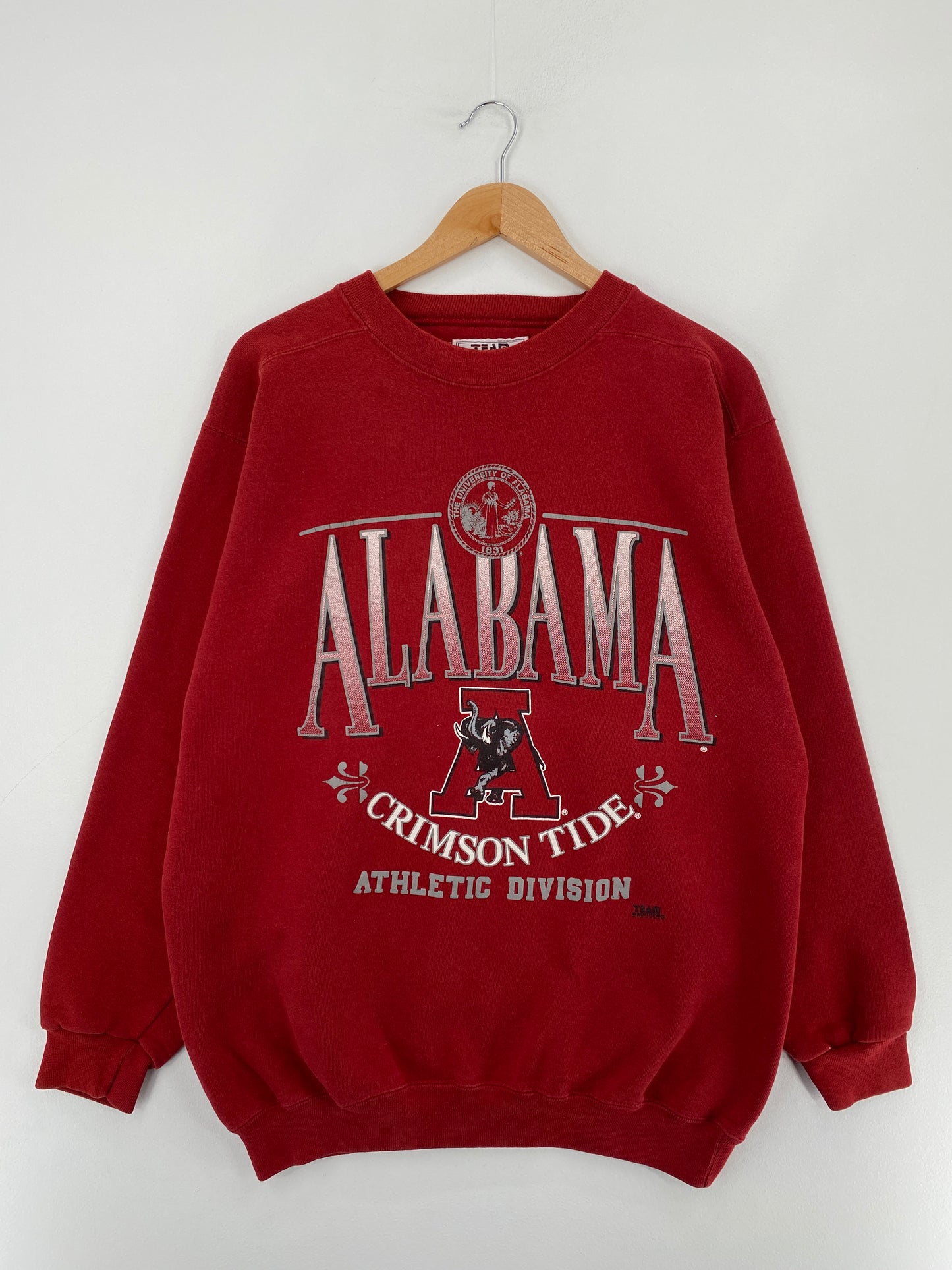 90’s UNIVERSITY OF ALABAMA Made in USA Size L College Sweat-shirt / E5267S