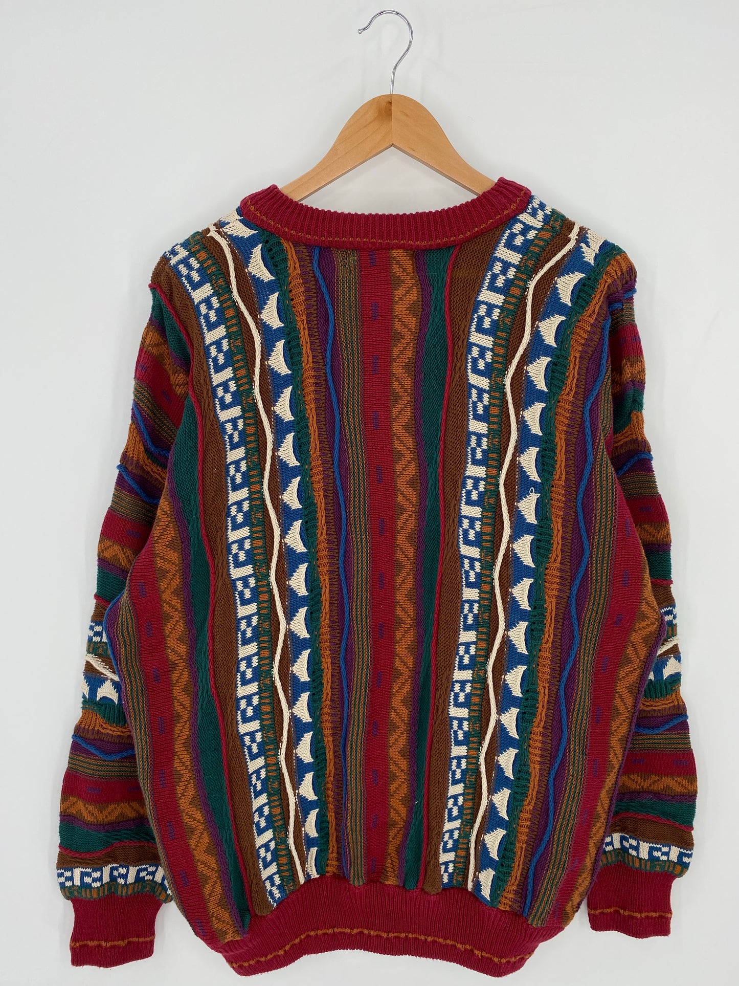 Vintage 3D COOGI- Style Size L Knit Sweater / K6227