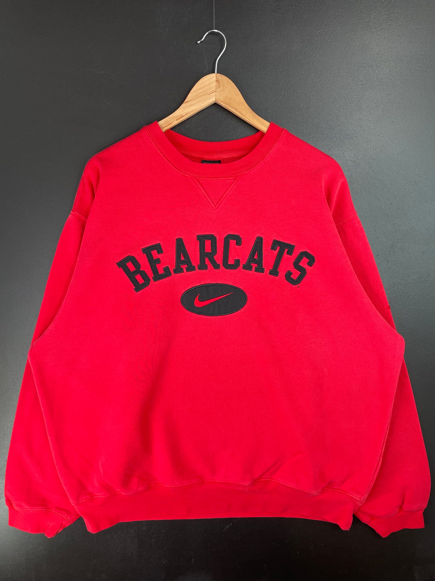 00' NIKE x CINCINNATI BEARCATS Size L College Vintage Sweat-Shirt / A9674