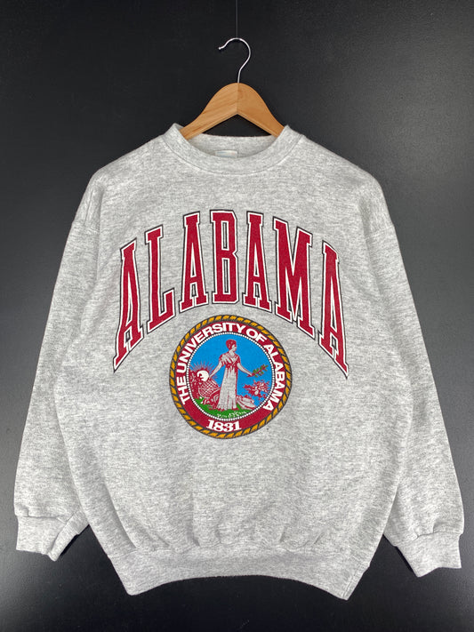 90’s UNIVERSITY OF ALABAMA Made in USA Size XL Vintage College Sweat-shirt / A5628