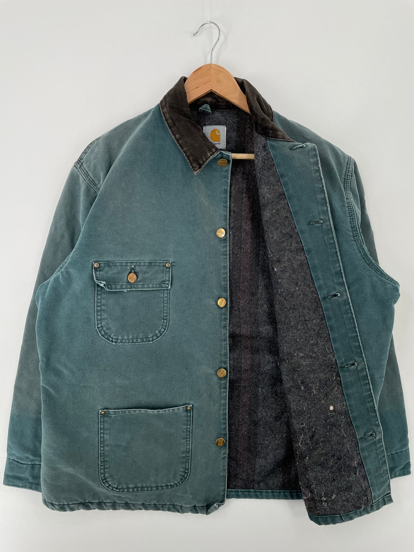 Vintage CARHARTT Size Approx.L Duck Jacket / A9109