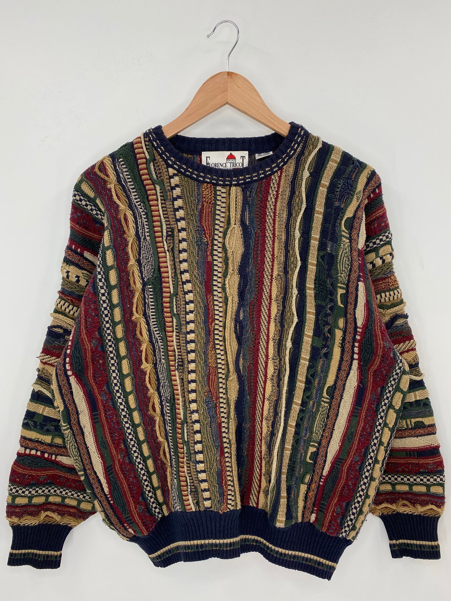 Vintage 3D COOGI- Style  Size L Knit Sweater / K7801