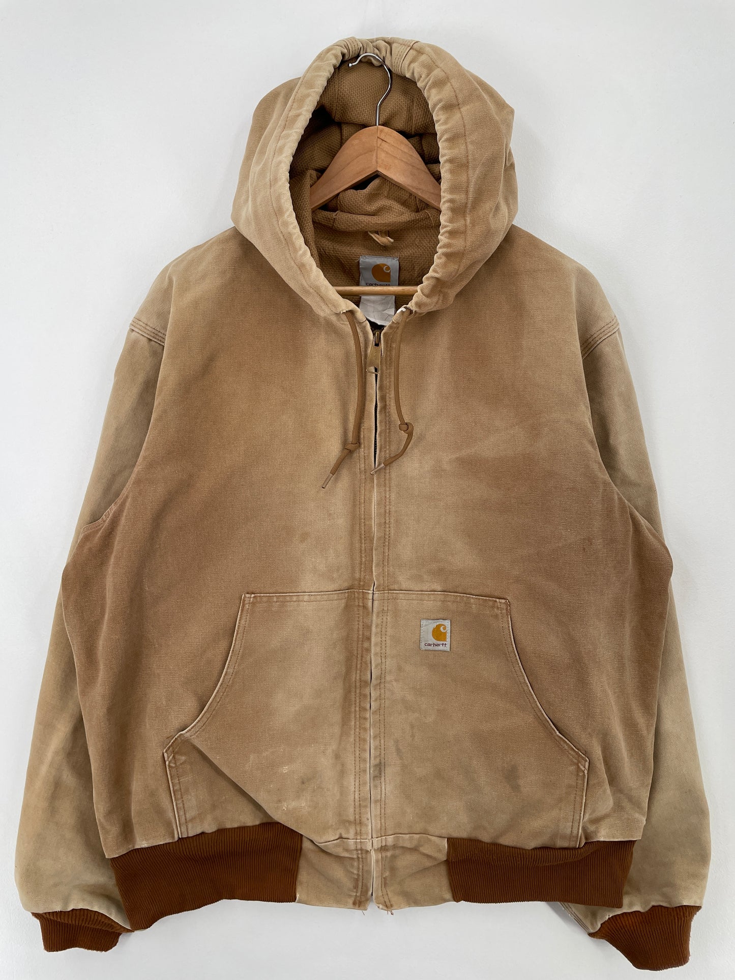 Vintage CARHARTT Size XL Hoodie Duck Jacket / A9955