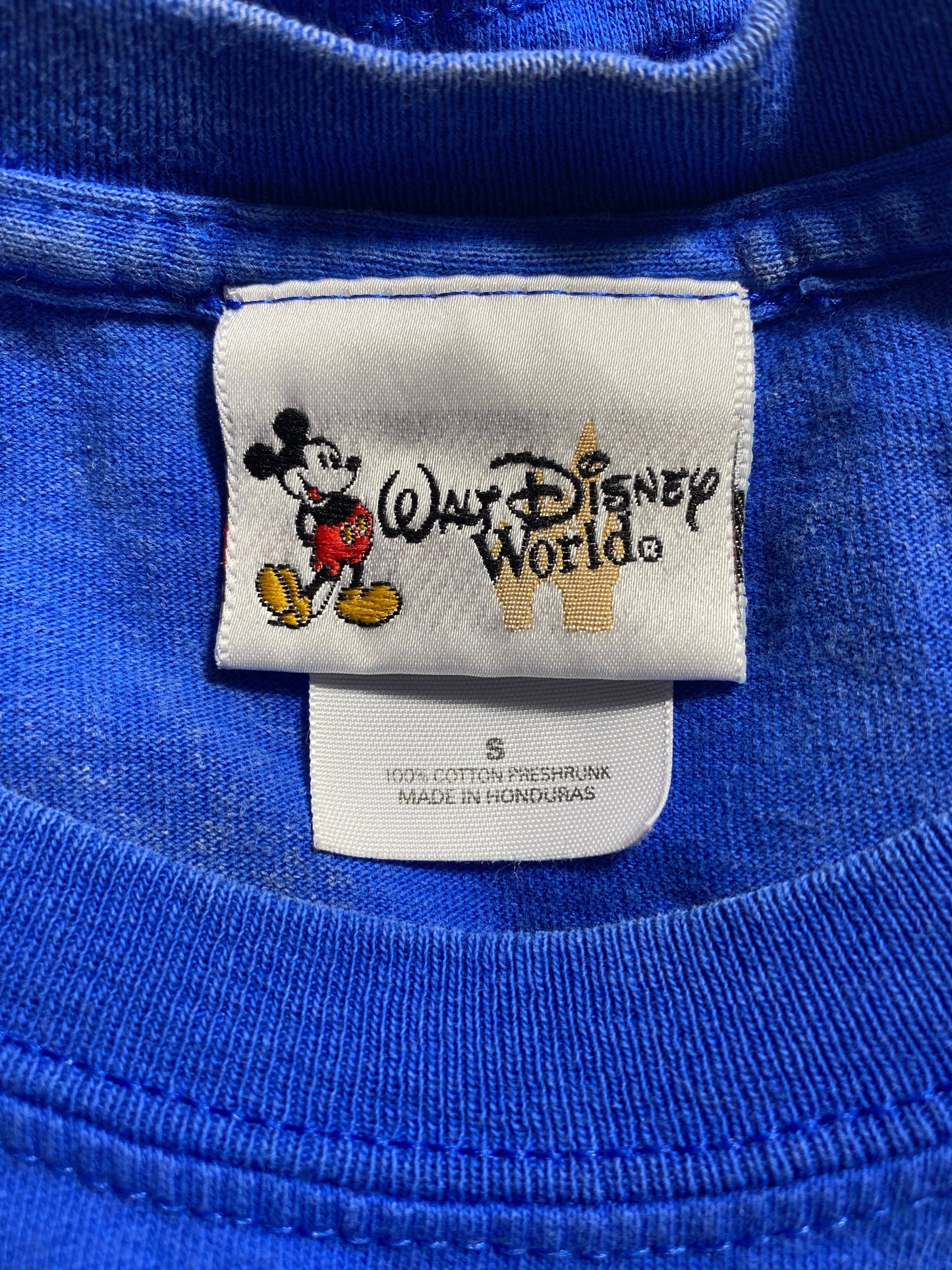 00’ DISNEY SPACE MOUNTAIN Size S Vintage T-Shirts / A609