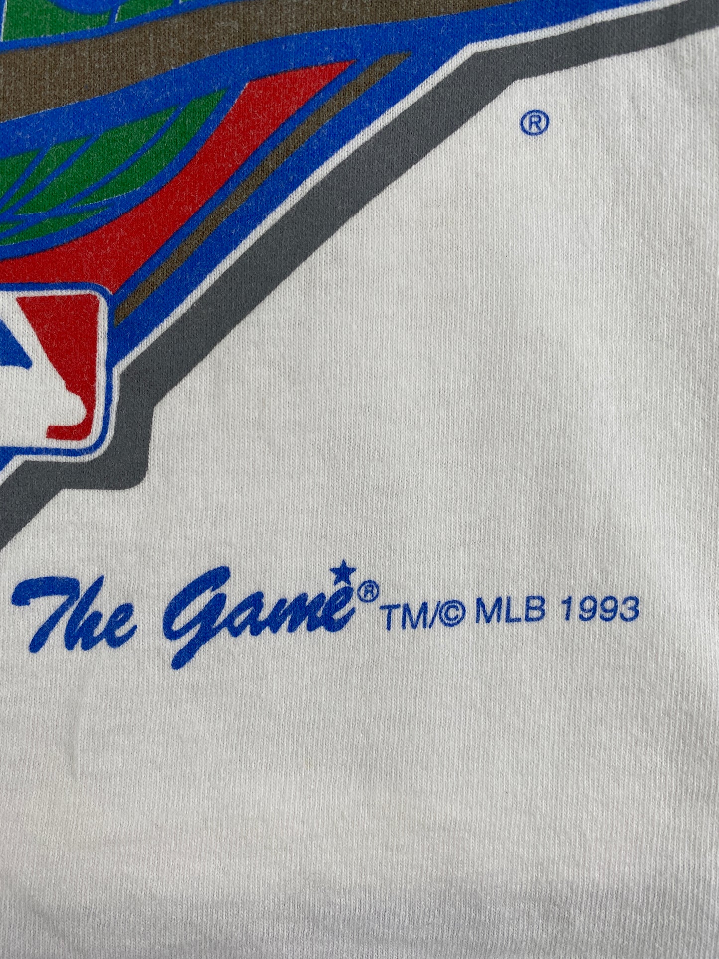 1993 PHILADELPHIA PHILLIES Made in USA Size XL Vintage MLB T-Shirt / A4995