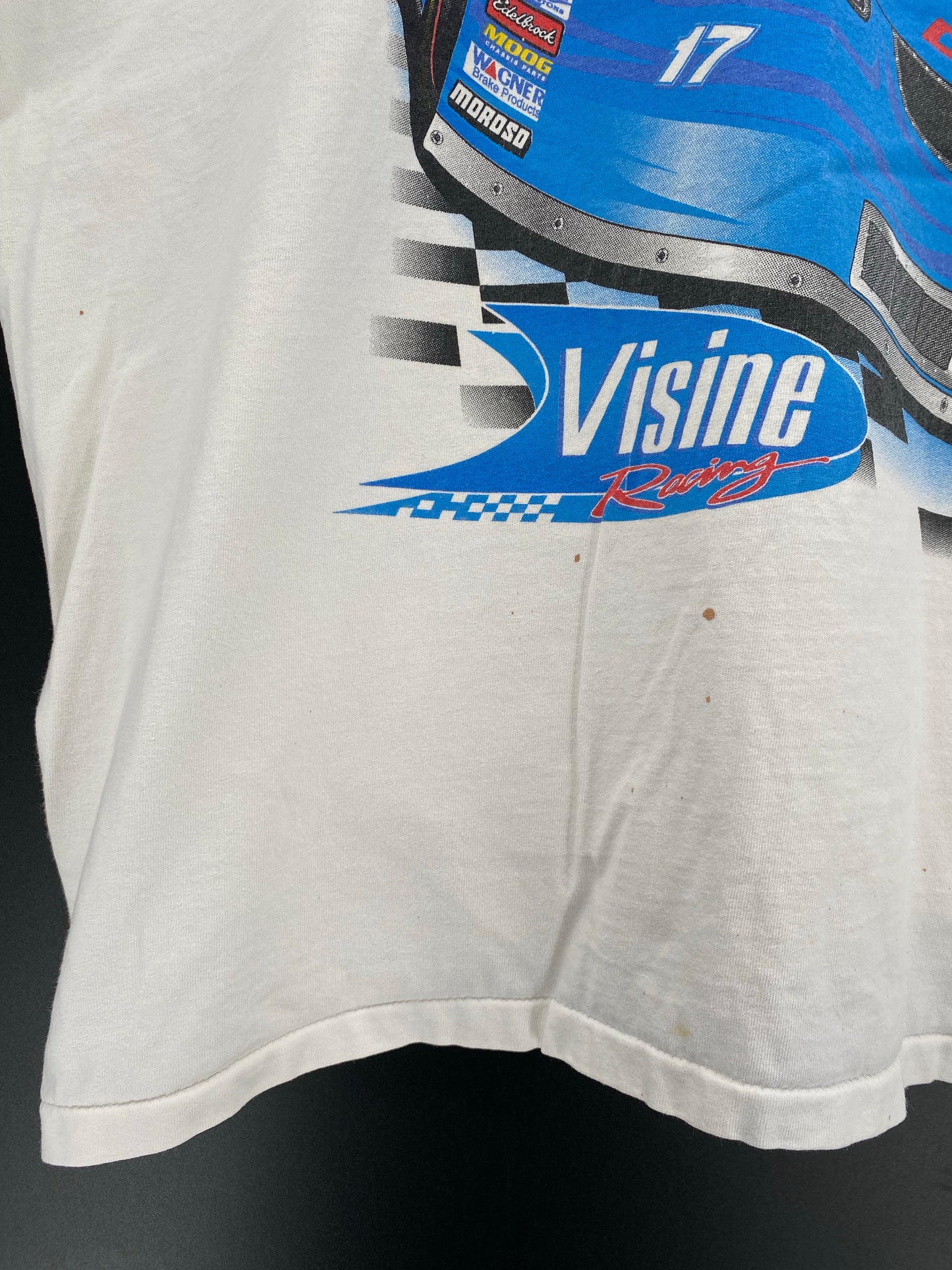 90’s MATT KENSETH Size XXL Vintage Racing T-Shirt / K4787