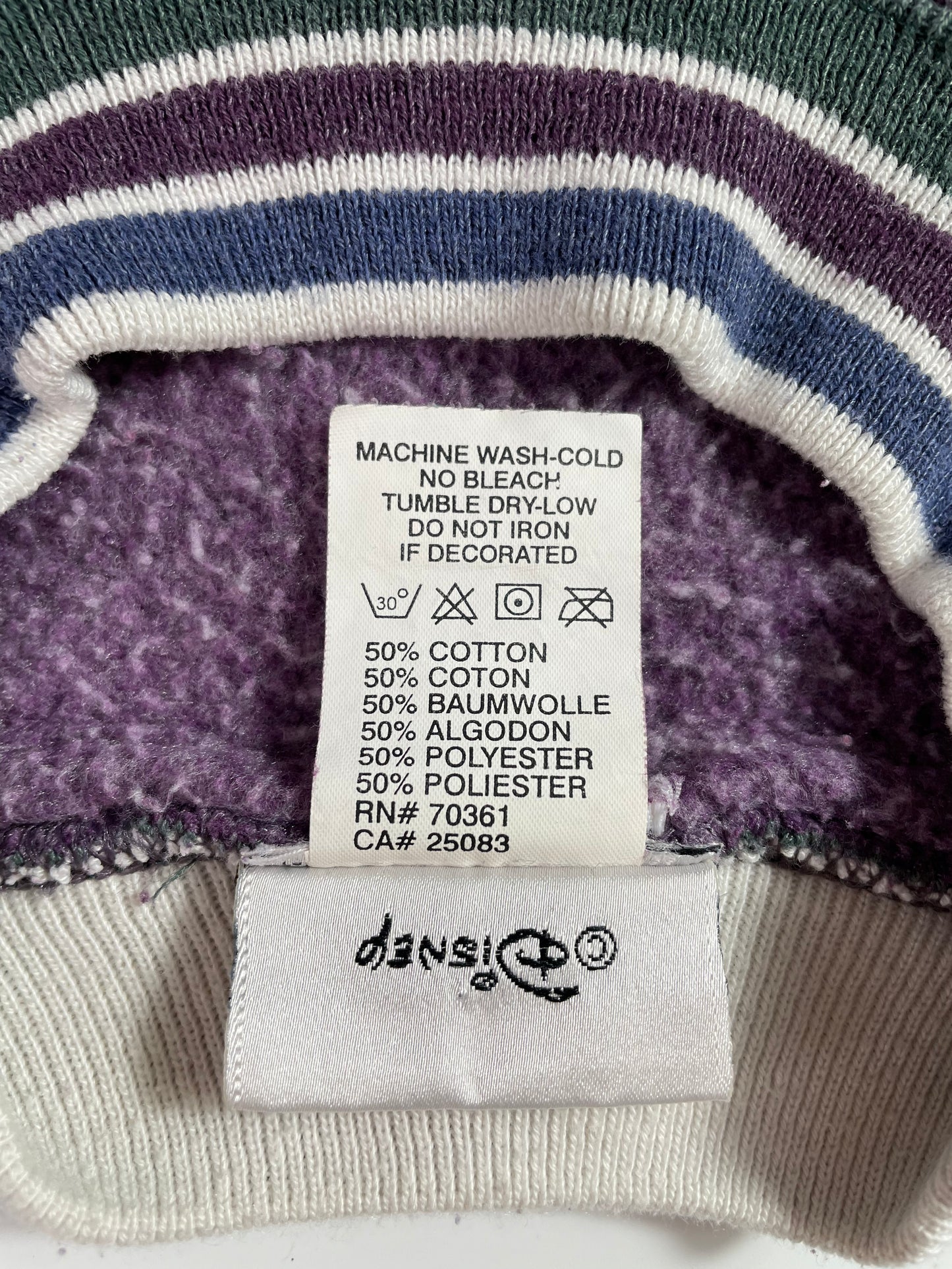 90's DISNEY GOOFY Made in USA Size L Vintage Sweat-Shirt / A2585