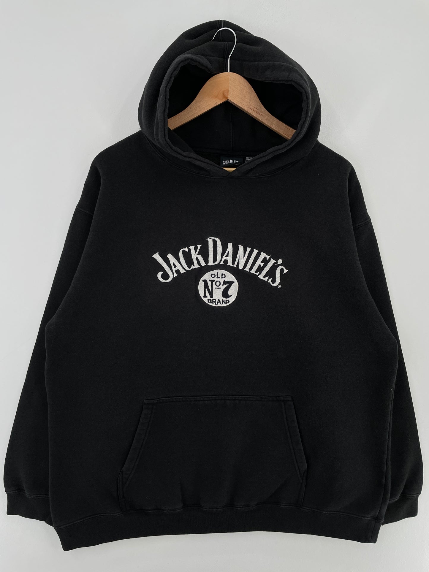 Vintage JACK DANIEL'S Size L Vintage Hoodie Sweat-Shirt / E5005S