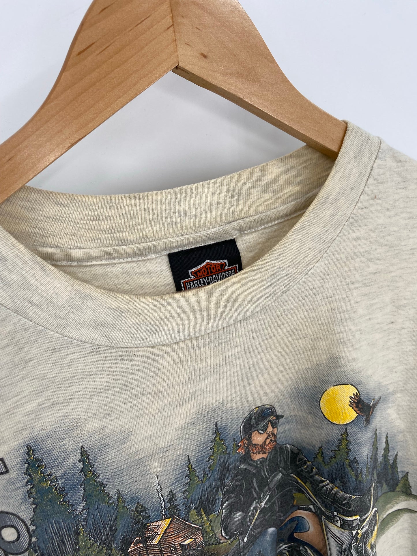 1995 HARLEY DAVIDSON Made in USA Size XL Vintage T-Shirt / K7826