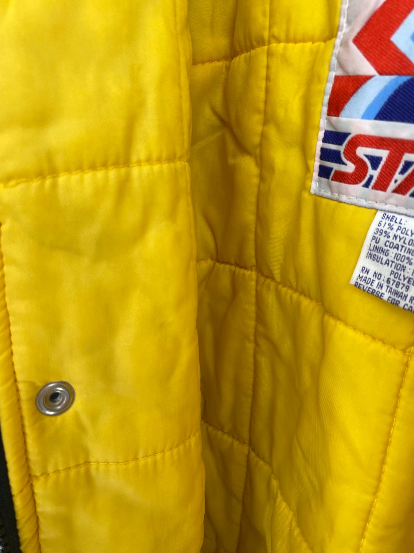 Vintage STARTER x PITTSBURGH STEELERS Size L NFL Nylon Padded Jacket / K8333