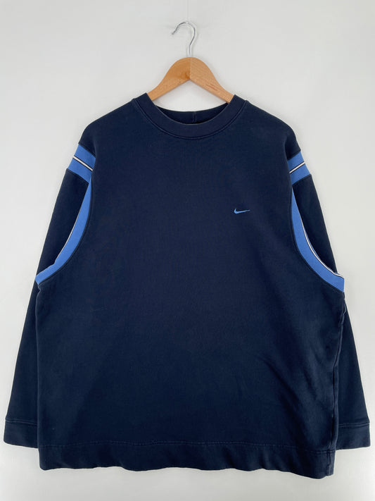 00’ NIKE MINI SWOOSH Size XXL Sweat-shirt / E4424S
