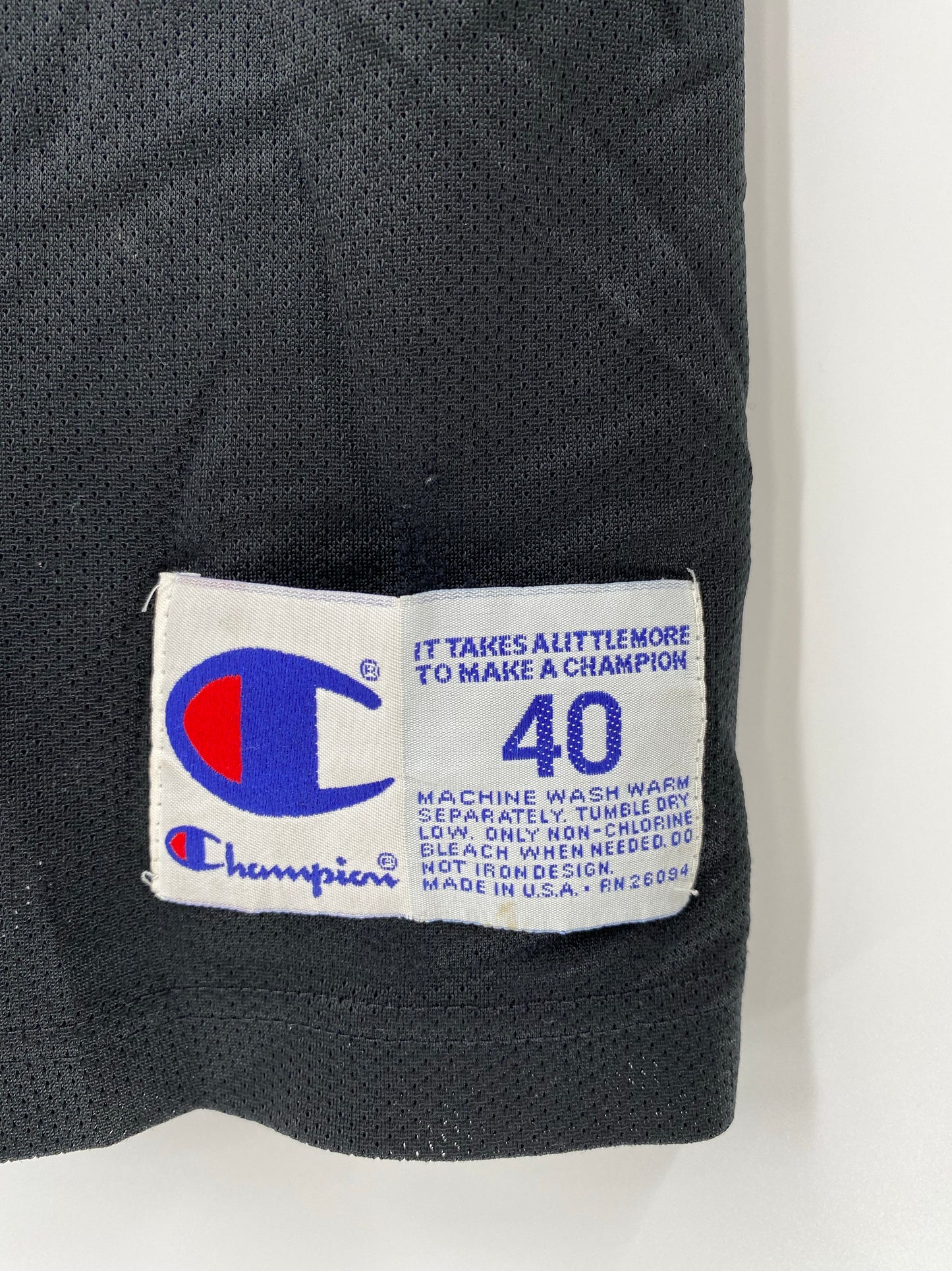 90’s Champion x Orlando Magic SHAQUILLE O’NEAL MADE IN USA Size 40 NBA Jersey / K4476