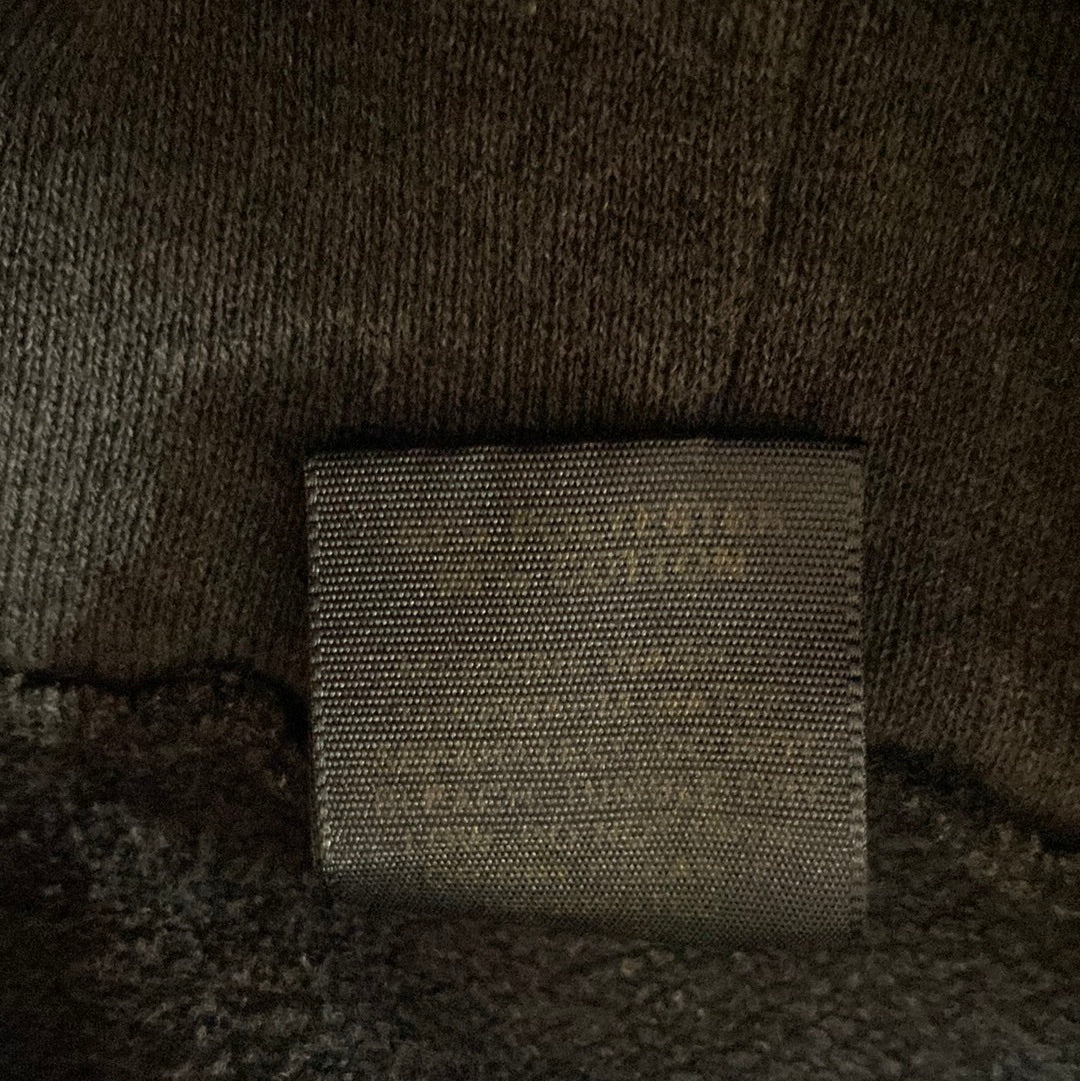 1988 HARLEY DAVIDSON 3D EMBLEM Size L Vintage Zip Up Sweat-shirt / E6367S