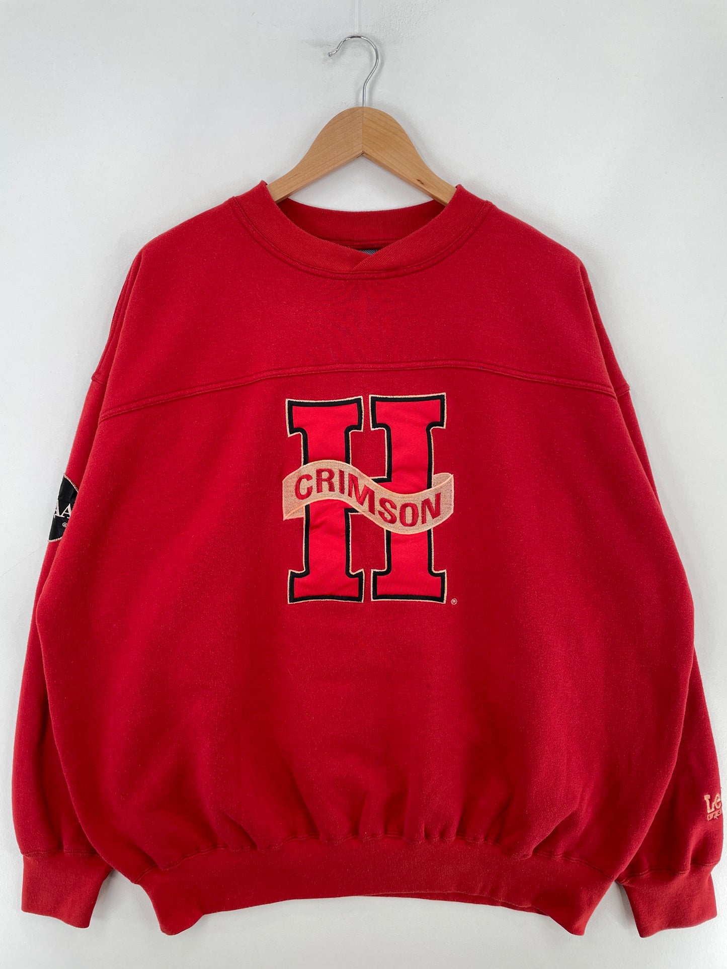 90’s HARVARD CRIMSON Size XL Vintage College Sweat shirt / E4382S