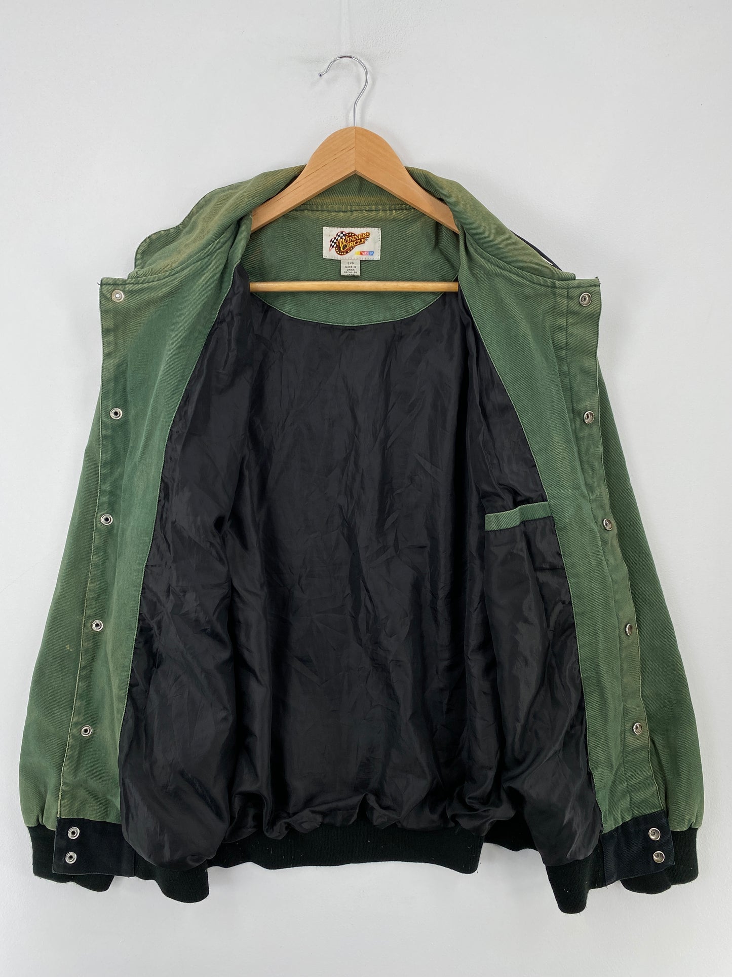 00' DALE EARNHARDT JR Size L Vintage Racing jacket / E3681J