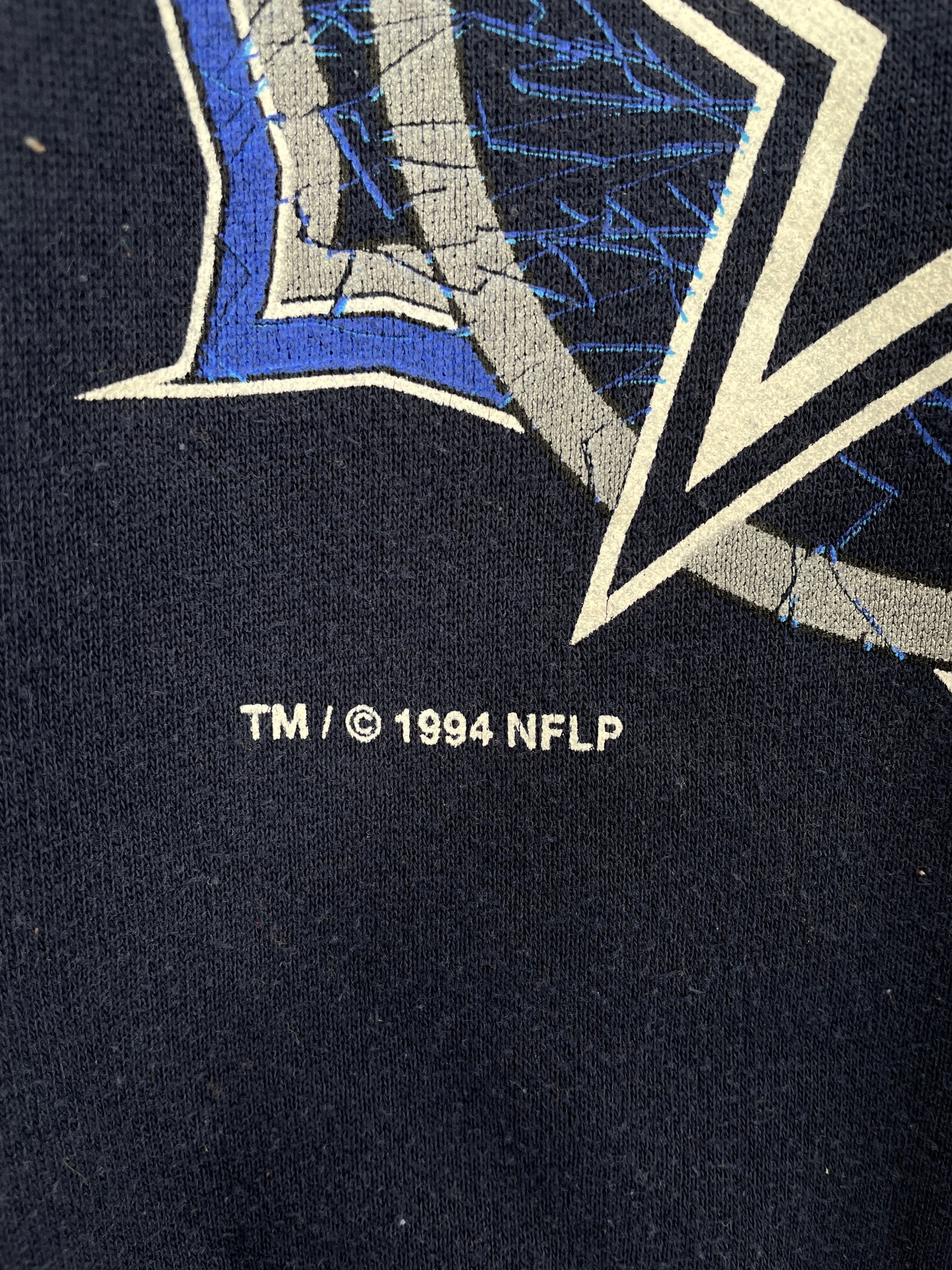 1994 DALLAS COWBOYS Made in USA Size XL Vintage NFL Sweat-Shirt / A9366