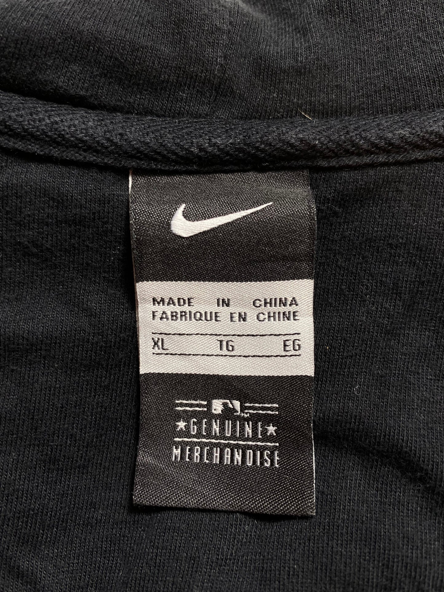 00' NIKE SEATTLE MARINERS Size XL Vintage MLB Hoodie Sweat-shirt / K5578