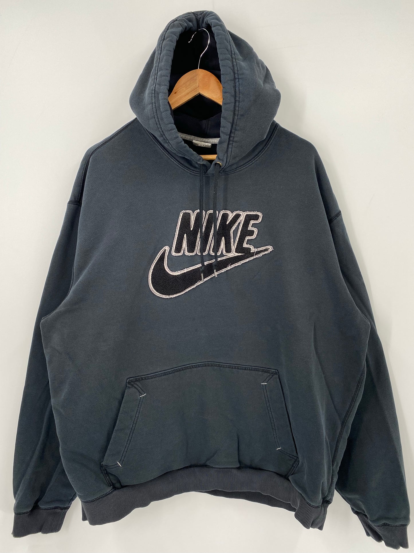 00' NIKE LOGO Size XXL Vintage Hoodie Sweat- Shirts / K4389