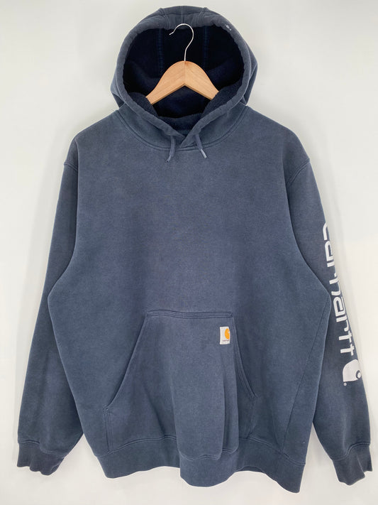 Vintage CARHARTT Size L Hoodie Sweat-Shirt / K9669