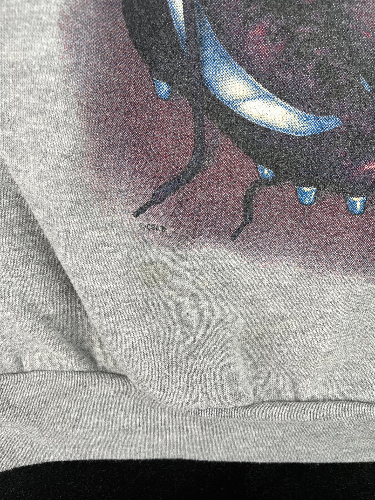 1998 GREEN BAY PACKERS Made in USA Size L Vintage NFL Sweat-Shirt / E3790S