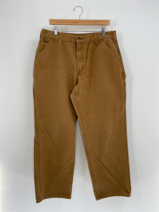 .Vintage CARHARTT Size W34 x L30 Duck Pants / A8115