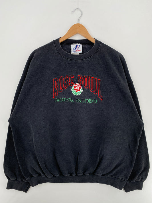 90’s ROSE BOWL Made in USA Size XL Vintage College Sweat-Shirt / A5795