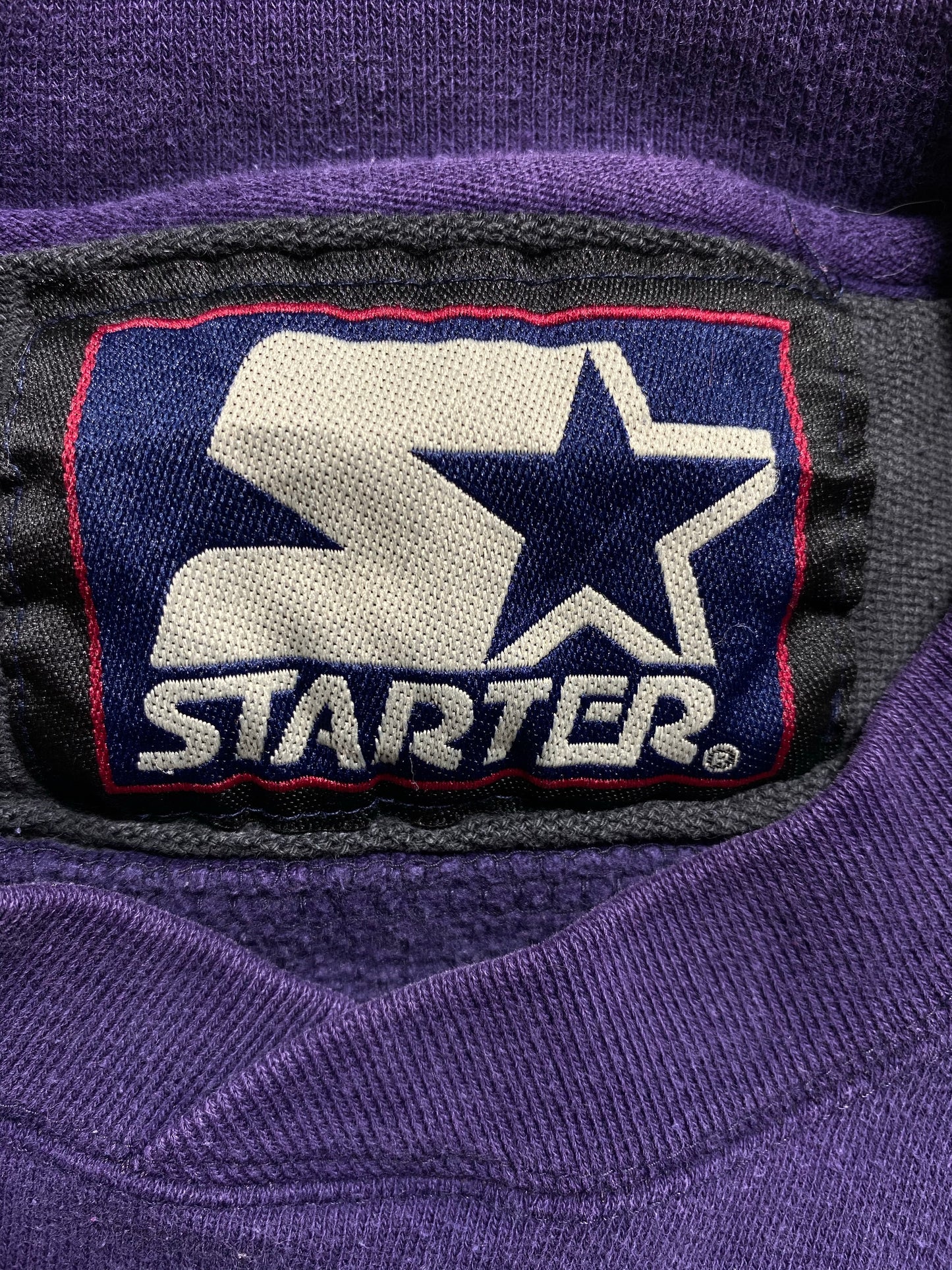 90’s STARTER x MINNESOTA VIKINGS Size L Vintage NFL Sweat-Shirts / K7370