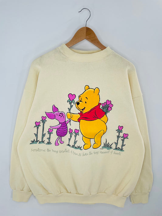 00’s WINNIE THE POOH Size XL Vintage Sweat-shirt / K7702