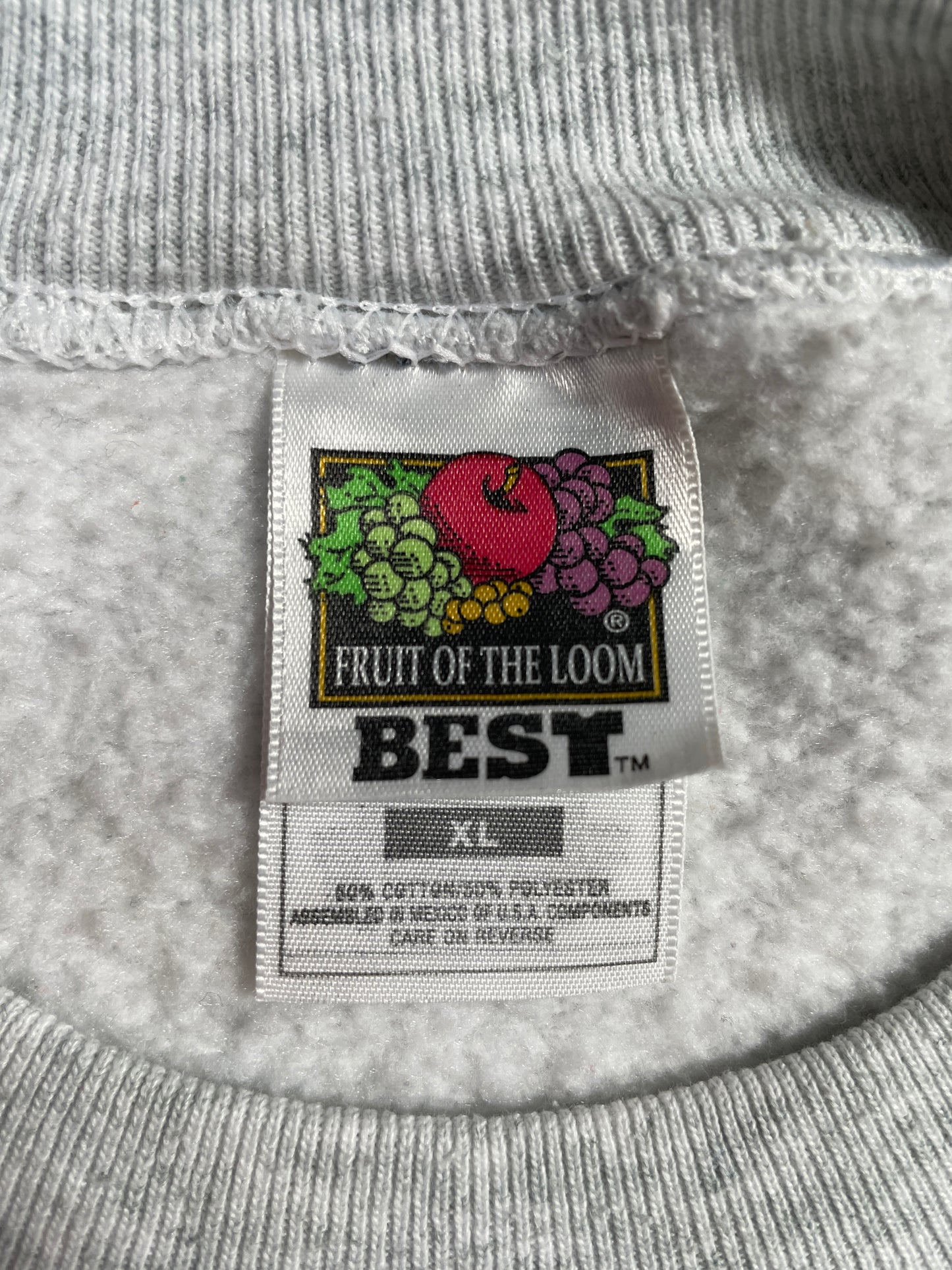 90's EAST LEBANON MAINE Size XL Vintage College Sweat-shirt / E1220