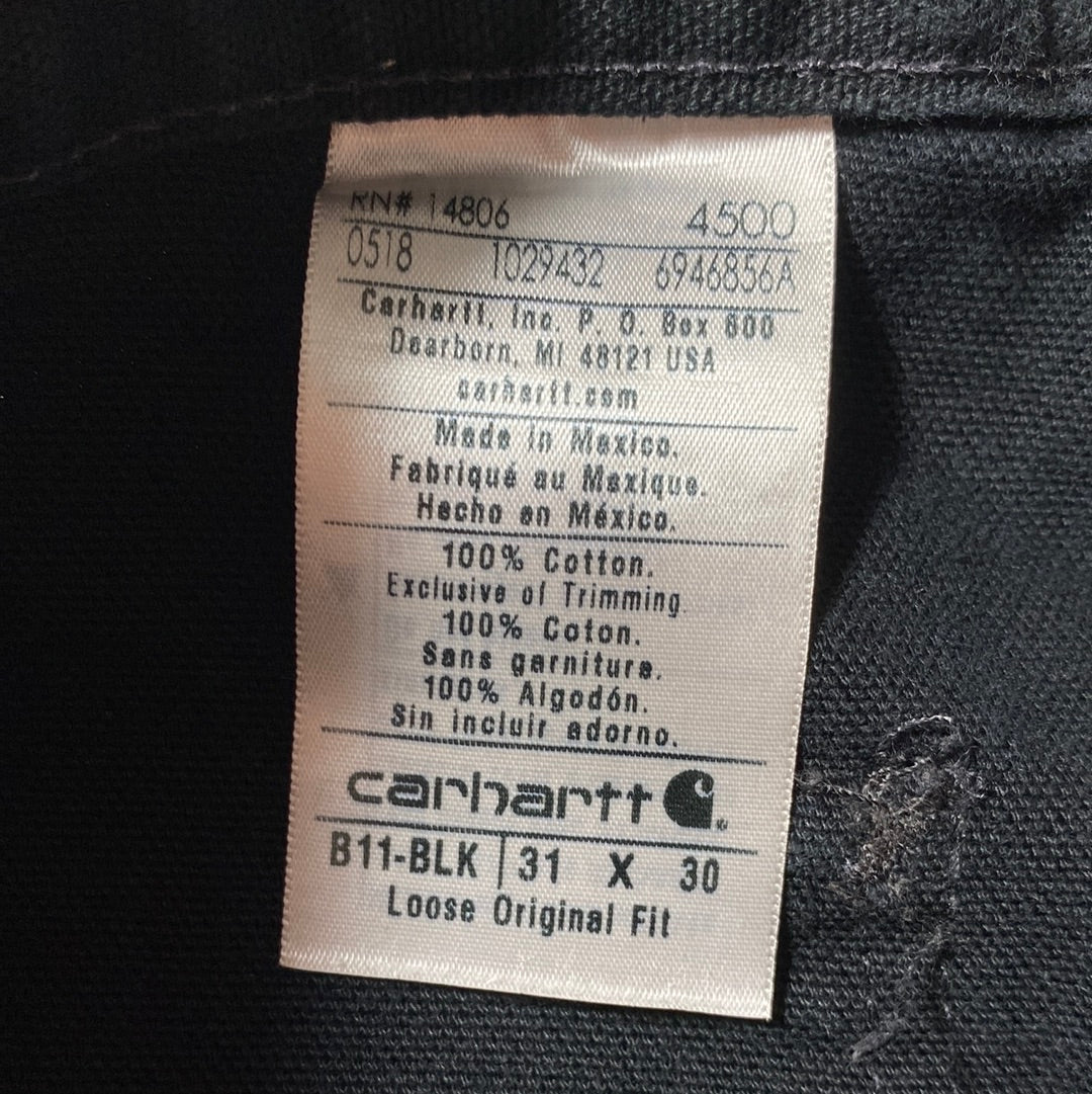 Vintage CARHARTT Size W30xL28 Duck Pants / A5688