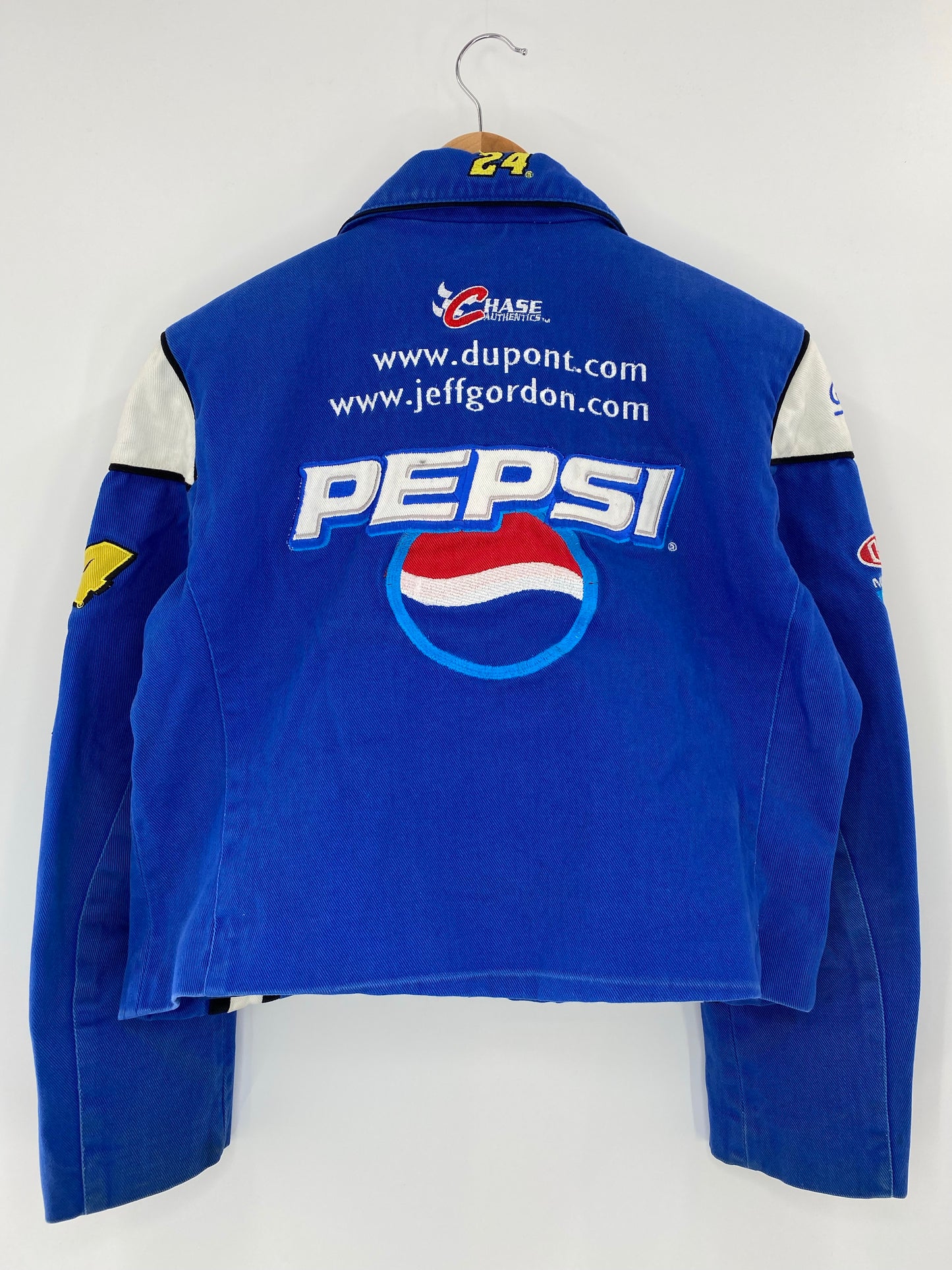 Vintage NASCAR PEPSI Size Ladies L Racing Jacket / K5595