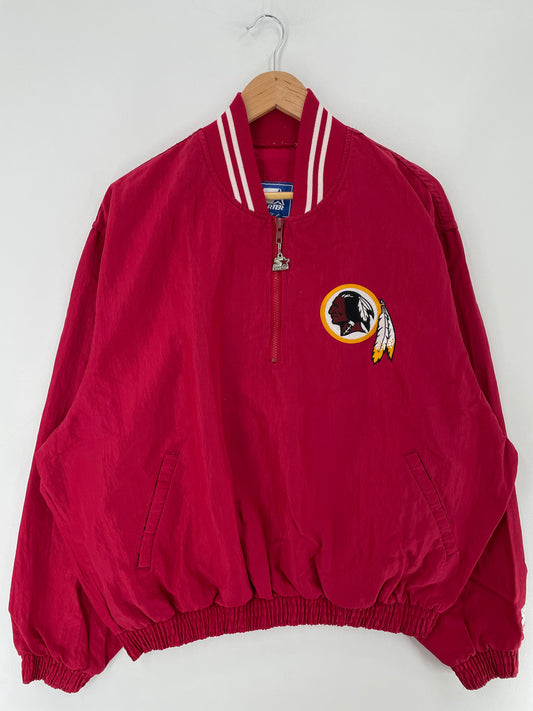90’s STARTER x WASHINGTON REDSKINS Size XL Vintage NFL Nylon Jacket / E5763N