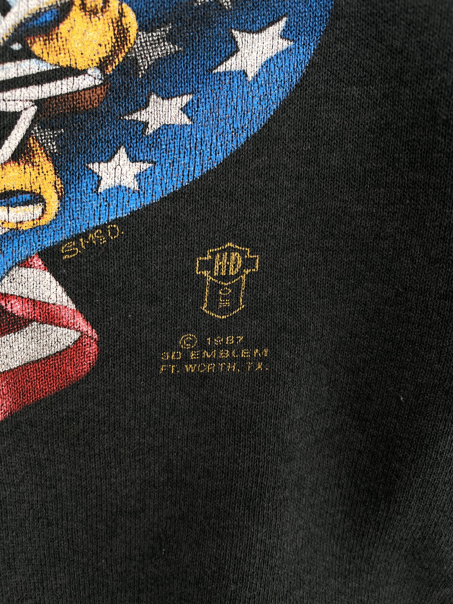 1987 HARLEY DAVIDSON Made in USA Size XL Vintage Sweat-Shirt / E5003S