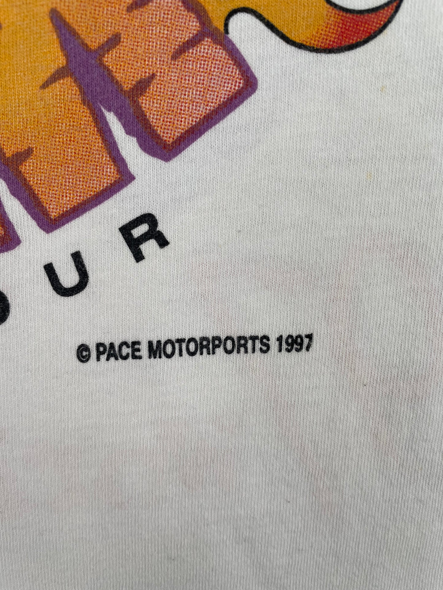 1997 MONSTER JAM Made in USA Size L Vintage T-Shirt / A2320