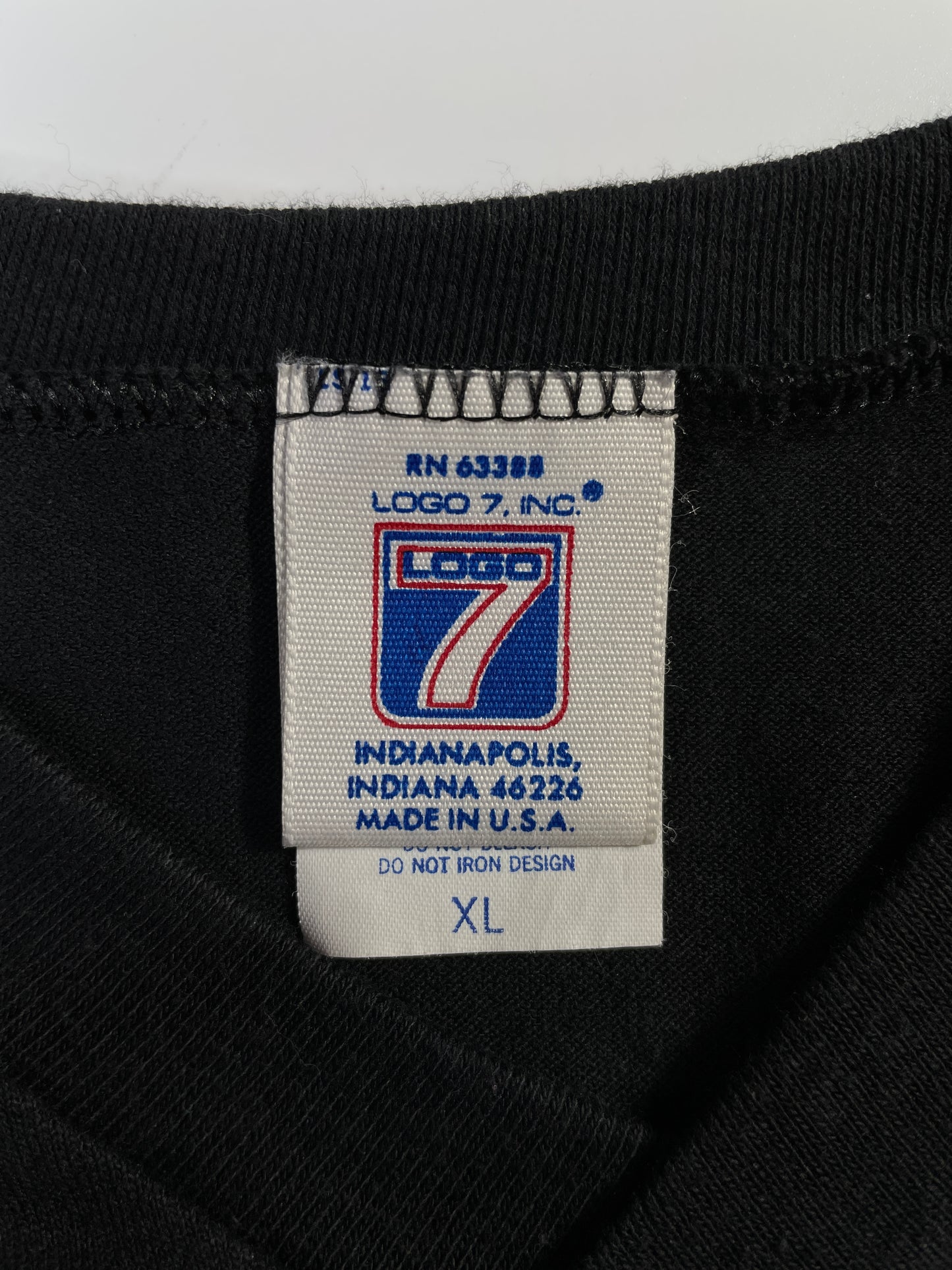 1990 RAIDERS Made in USA Size XL Vintage NFL T-shirt / E6621T