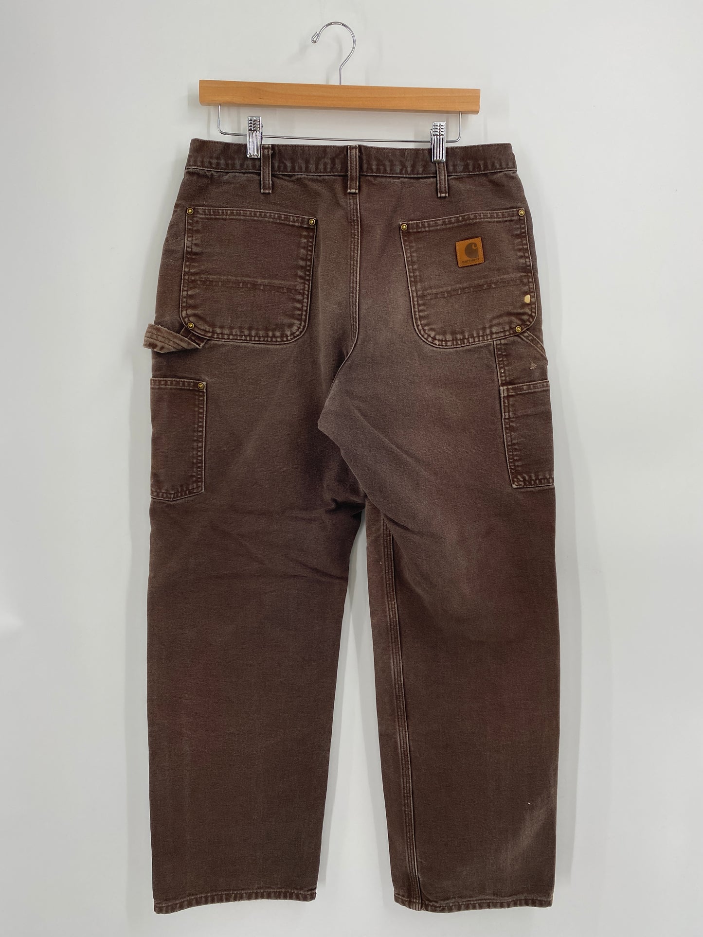 Vintage CARHARTT Size W34xL29.5 Double Knee Pants / A5689