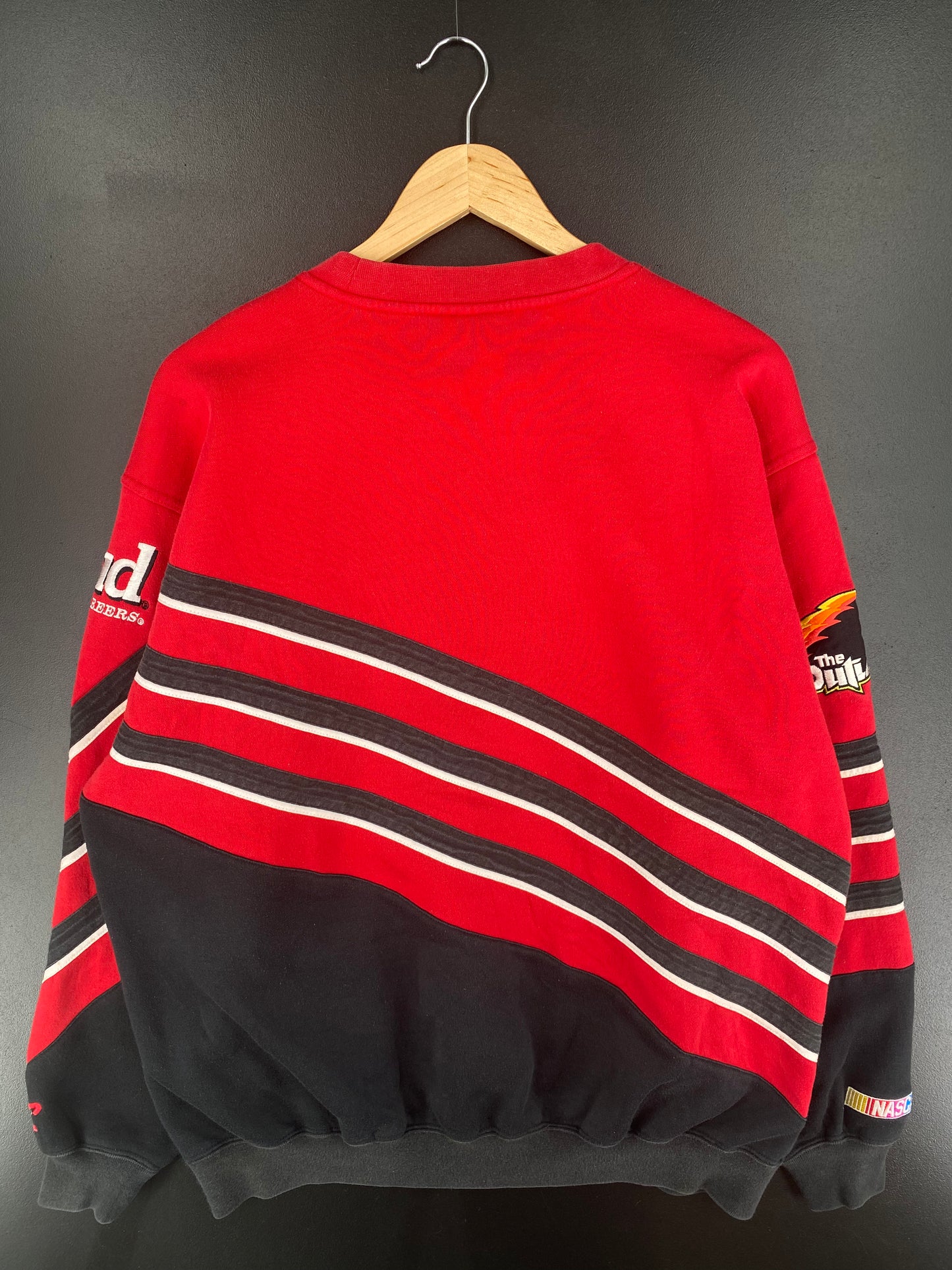00’ NASCAR DALE EARNHARDT JR x BUDWEISER Size L Vintage Sweat-Shirt / A1613