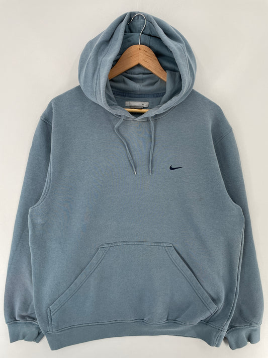 00’ NIKE MINI SWOOSH Size L Hoodie Sweat-shirt / E6553S