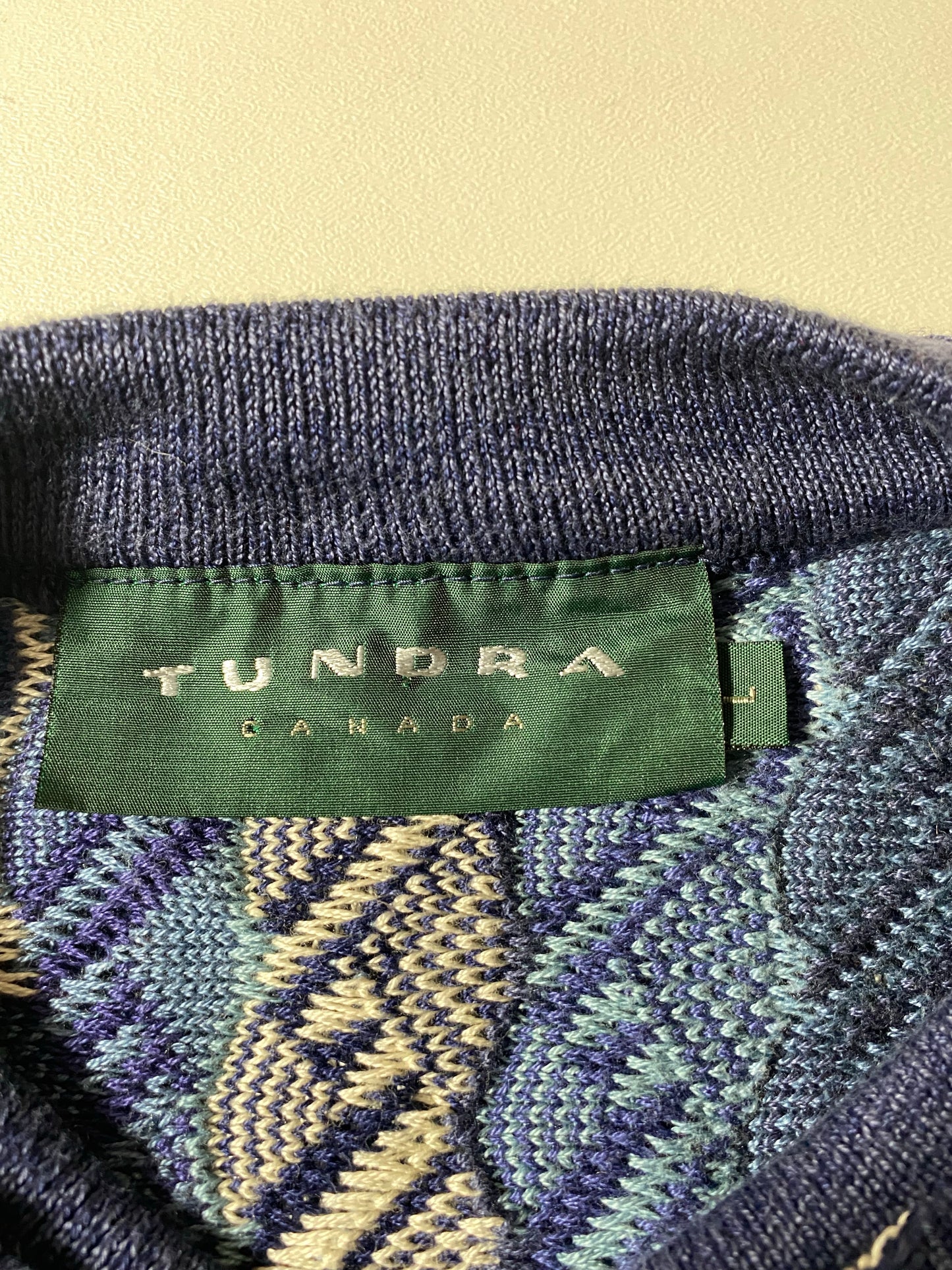 Vintage 3D COOGI- Style Size L Knit Sweater/ K6814